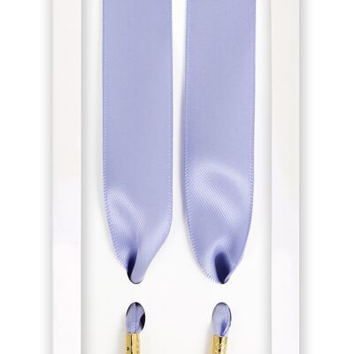 Blue Iris Silk - Shoelaces