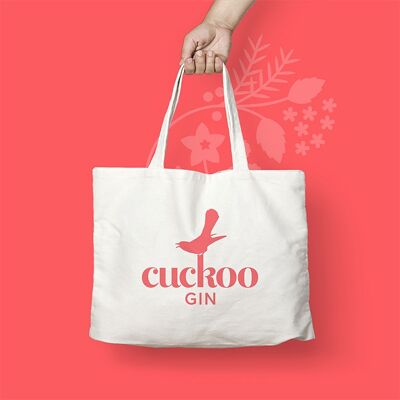 Organic Cotton Cuckoo Tote Bag - Sunshine