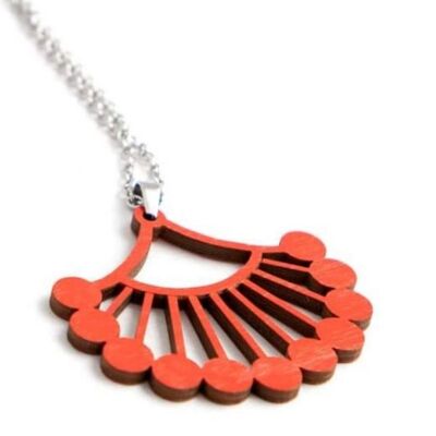 Collier rouge moelleux