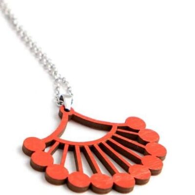 Collier rouge moelleux