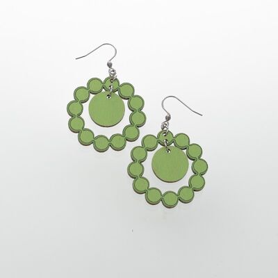 Bloom earrings - white