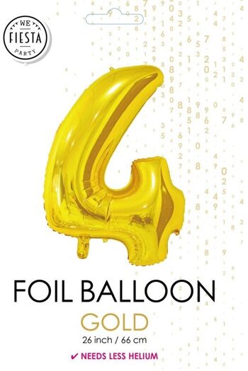 Ballon fleuret 26" No. 4 or 2