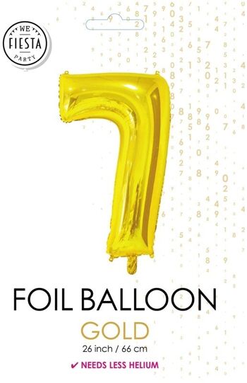 Ballon fleuret 26" No. 7 or 2