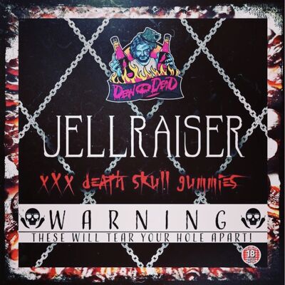 Jellraiser xxx death skull gummies