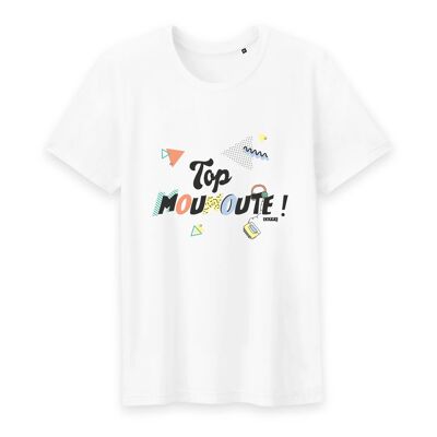 T-shirt homme Top Moumoute ! - Coton Bio - S - Blanc