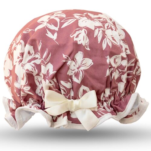 Dusky Pink Shower Cap