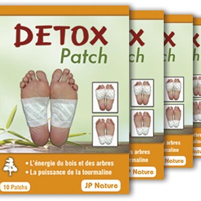 Détox Complète - 40 patchs SOIT 4 boites de 10 Patchs