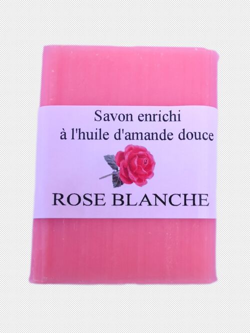 savon 100 g Rose blanche
