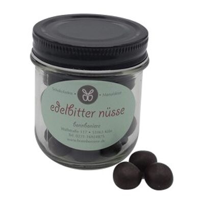 Noisettes enrobées de chocolat noir 66%