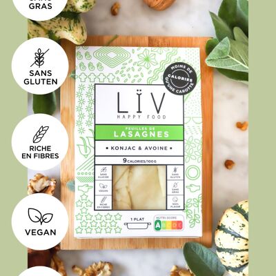 LIV HAPPY FOOD Plat prepare Konjac et riz gluant Sticky Rice LIV