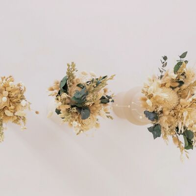 HERA dried and stabilized flower bouquet (available in several sizes)