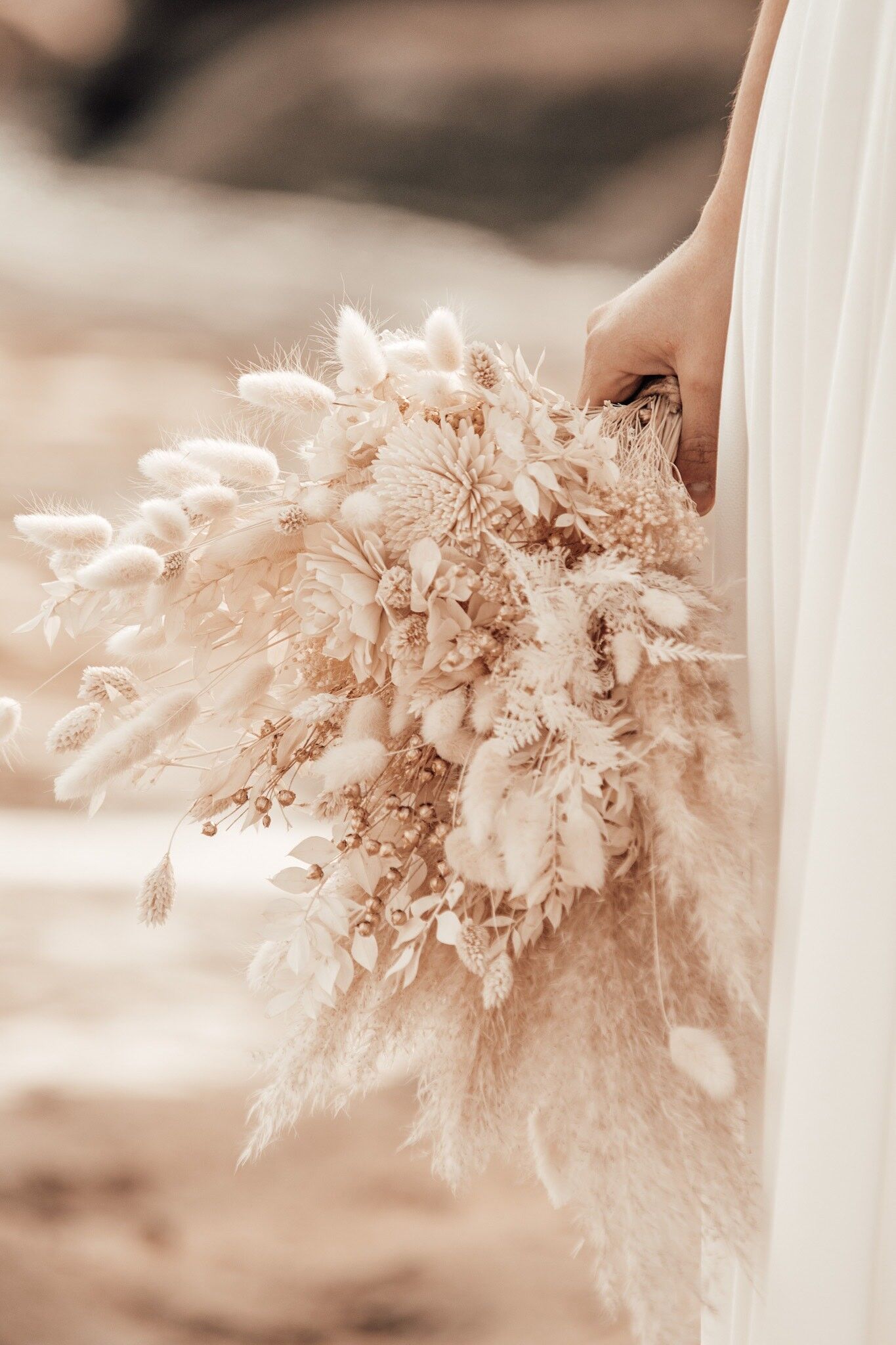 Bouquet di fiori essiccati e stabilizzati ARTEMIS