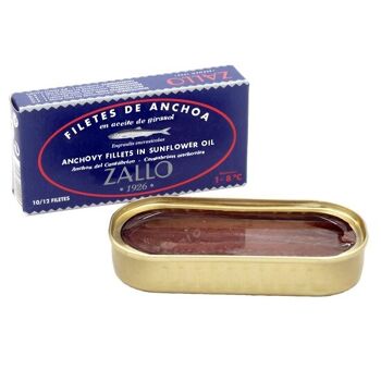 Anchois cantabriques à l'huile 50g 1