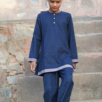 Maasai Navy Blue Pajamas