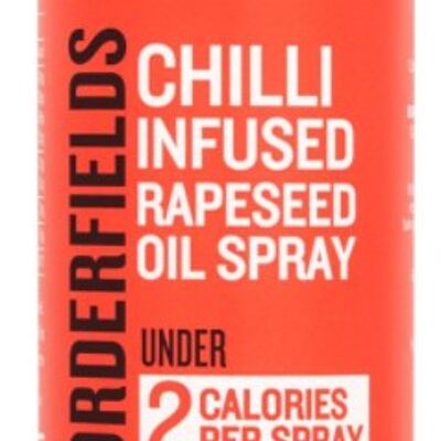 Spray de colza con infusión de chile