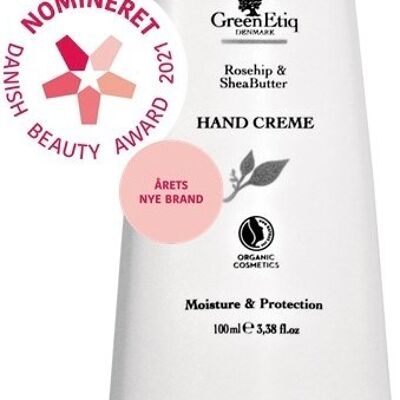 Hand Cream, Rosehip & Sheabutter, Moisture & Protection