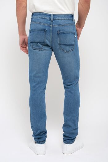 Pantalon jean recyclé - Coupe slim - Ton clair 2