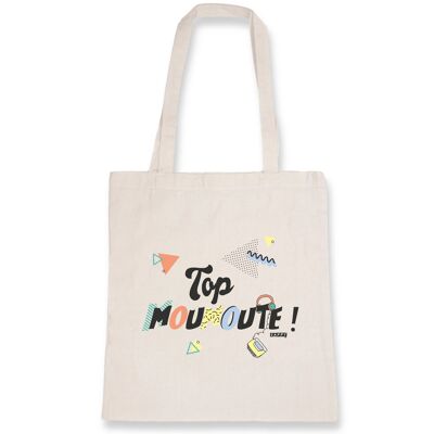 Tote bag Top Moumoute ! - Coton Bio