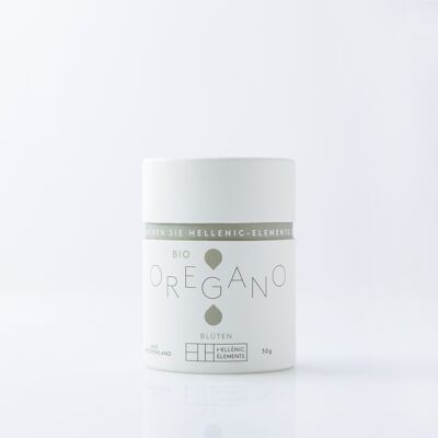 Origano biologico, fiori, essiccato - 30g