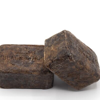 RAW BLACK SOAP (Unscented) - 1 Bar
