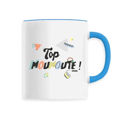 Mug en céramique Top Moumoute ! - Bleu