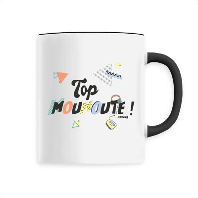 Mug en céramique Top Moumoute ! - Noir