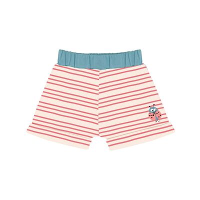 Short rayé coccinelle gamme bébé