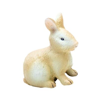 Natural rubber toy bunny