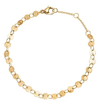 Sloane Mini Circle Bracelet, Gold