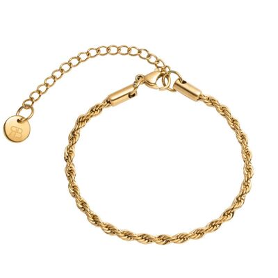 Finsbury Rope Bracelet, Gold