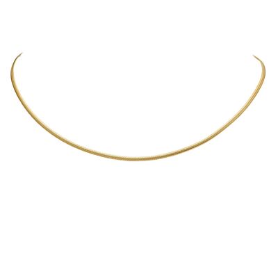 Snake Chain Necklace, Gold