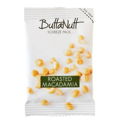 ButtaNutt Roasted Macadamia Nut Butter Squeeze Packs 10 x 32g