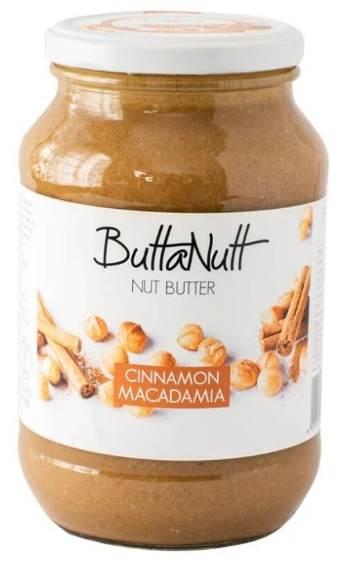ButtaNutt Cinnamon Macadamia Nut Butter 1KG