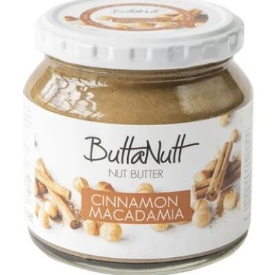 ButtaNutt Beurre de Noix de Macadamia à la Cannelle 250G