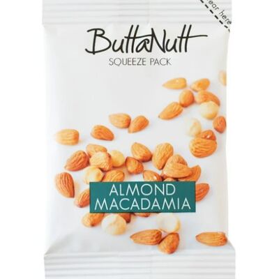 ButtaNutt Almond Macadamia Nut Butter Squeeze Packs 10 x 32g