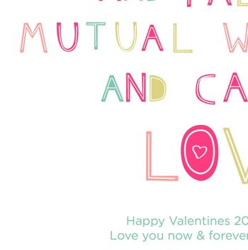 Quirky Love Print 'Nous sommes tous un peu bizarres' - Impression personnalisée parfaite pour un anniversaire, un mariage ou un cadeau de la Saint-Valentin - Impression A4 non montée (18,00 £) 6