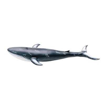 Natural rubber play animal blue whale