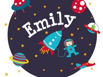 Carte d'anniversaire Space Explorer pour garçon ou fille - Space Boy 4