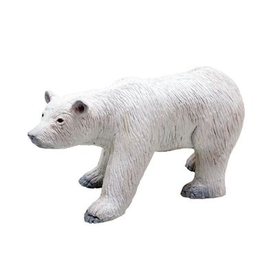 Animal de jeu en caoutchouc naturel Grand ours polaire
