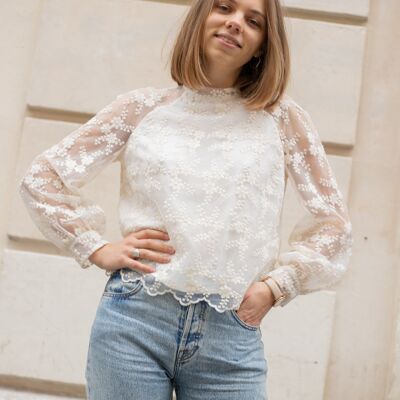 Andromeda lace blouse