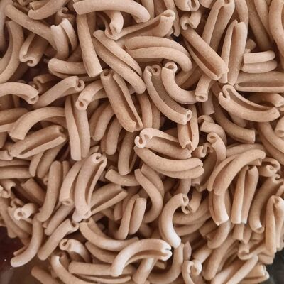 [100% belga] Pasta FRANGINE de espelta a GRANEL - Casarecce en molde de bronce - 4kg