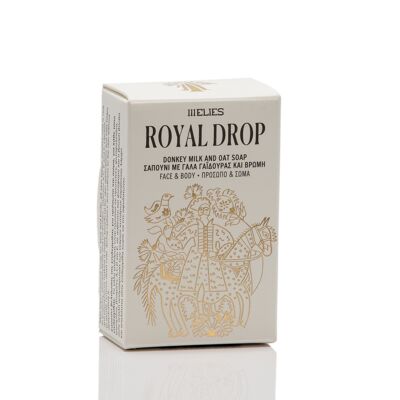 ROYAL DROP donkey milk and oat soap for face and body