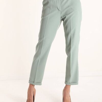 Los Sclavo Belted Trousers With Pockets__