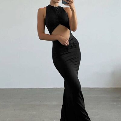 Black Long Dress__