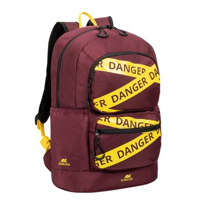 5421 city backpack 14L burgundy red