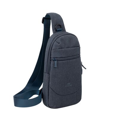 7711 Sling bag, shoulder bag, dark grey