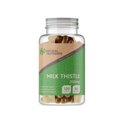Milk Thistle - 60/120 Capsules - 120