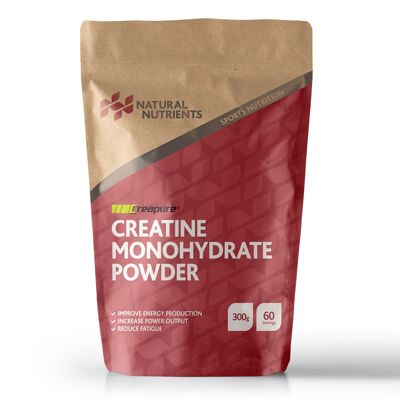 CreapureÂ® Creatine Monohydrate Powder - 150g / 300g - 300g