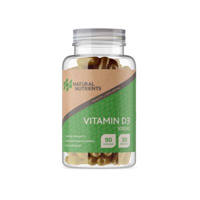 Vegan Vitamin D3 - 90 Capsules MEDIUM