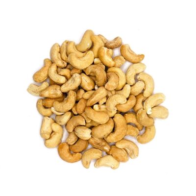 ORGANIC toasted cashew nuts - Box 10 Kg (vacuum-packed)